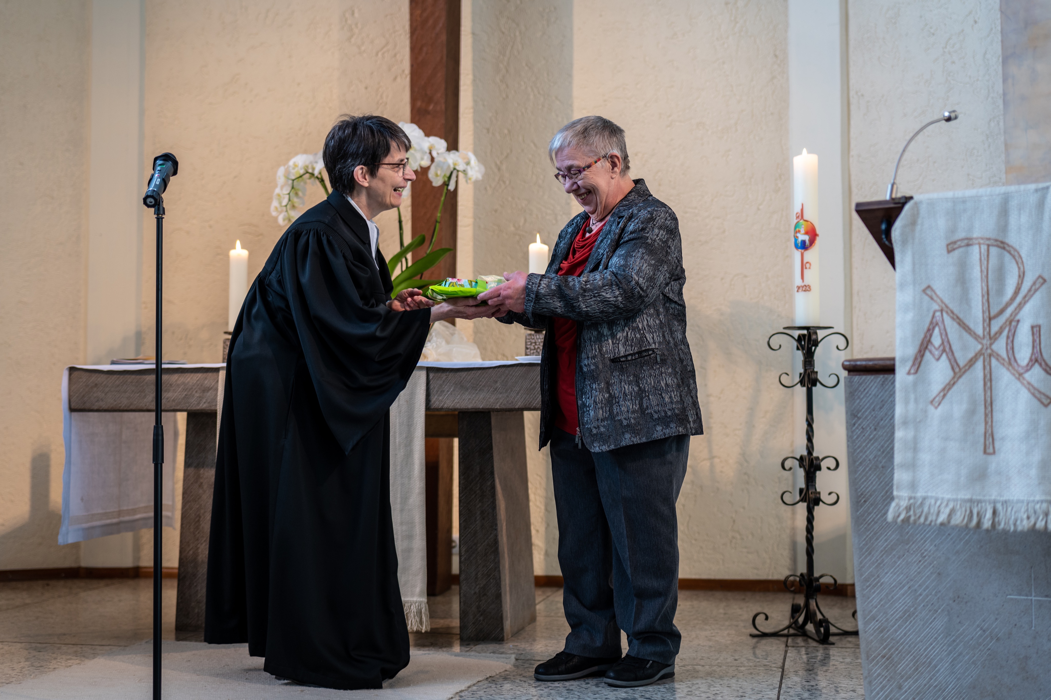 Unsere Pfarramstsekretärin Elfriede Tröndle tritt in den Ruhestand