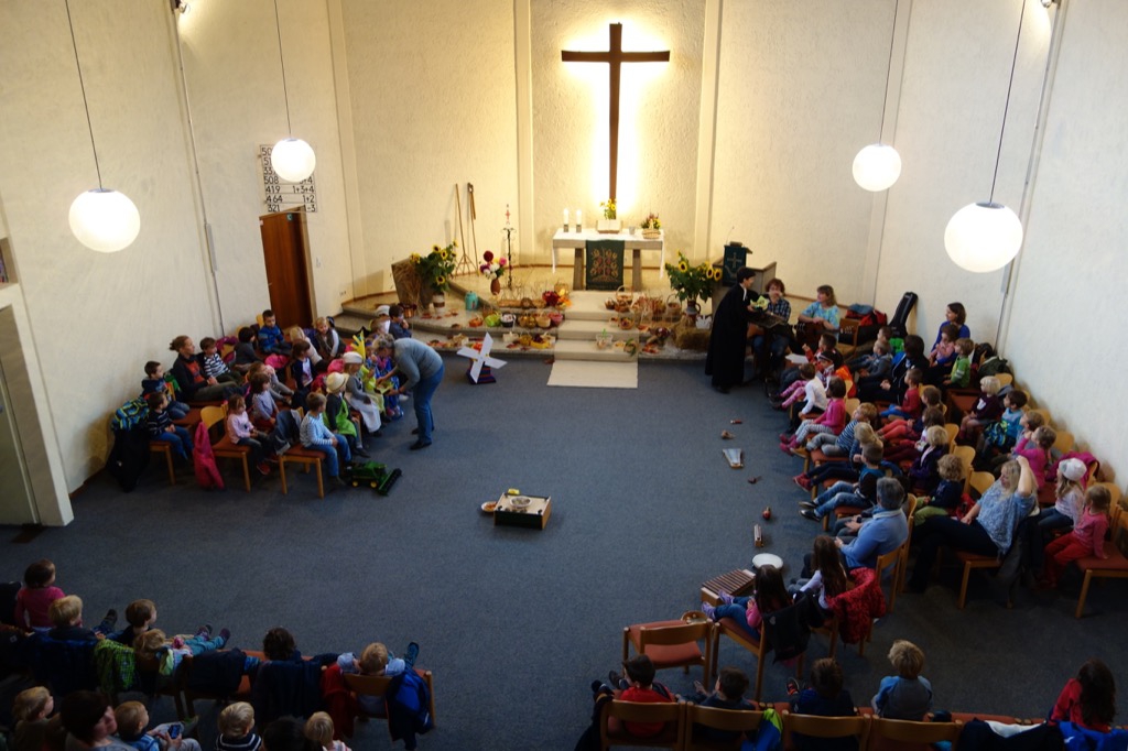 Krabbelgottesdienst zum Erntedankfest