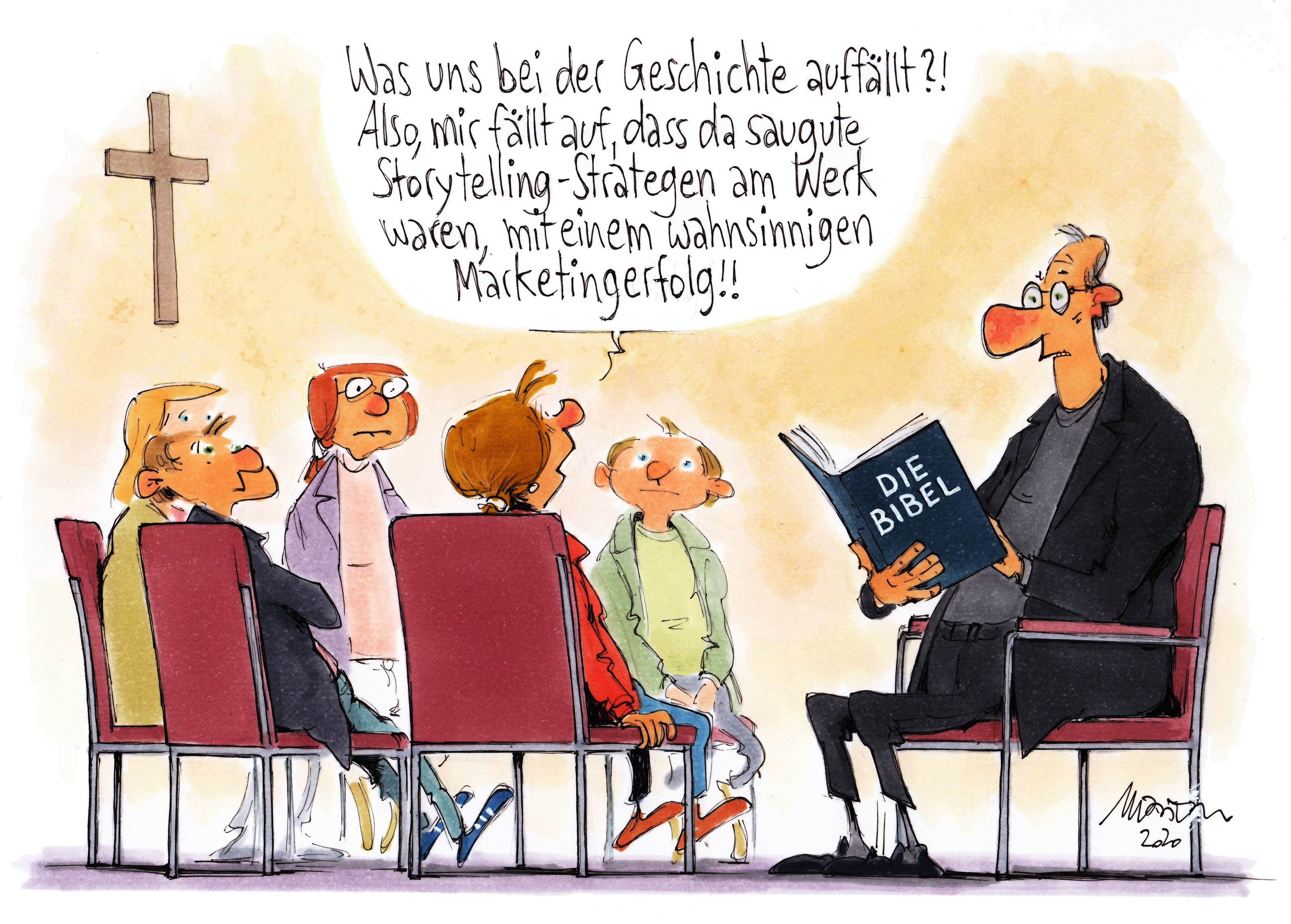 Einladung zum Gottesdienst der Konfirmanden