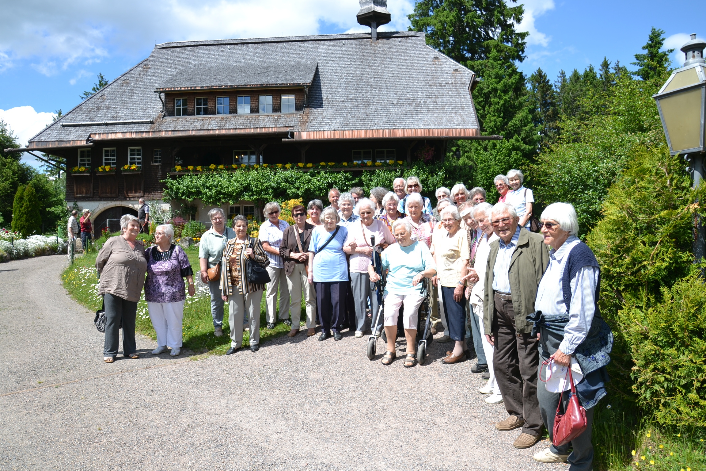 Sommer-Ausfahrt der Senioren der ev. Kirchengemeinde Albbruck-Görwihl