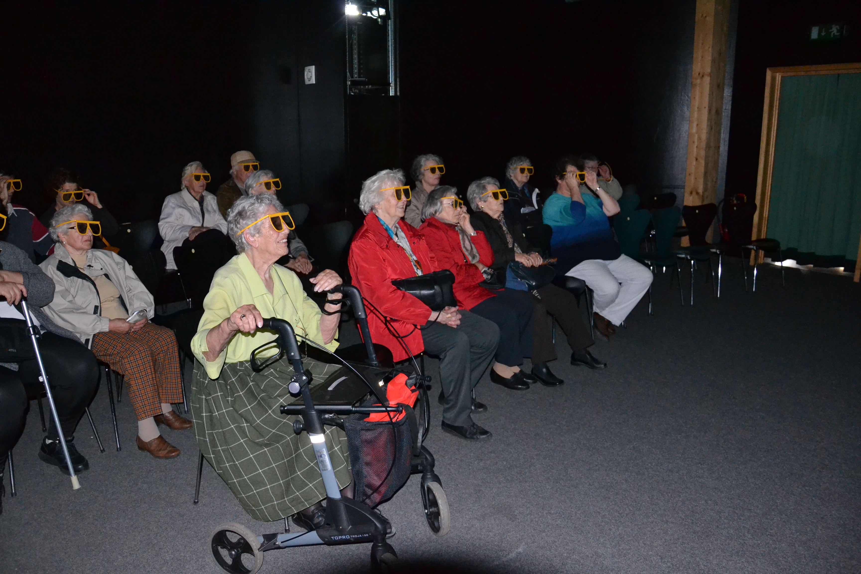 Begeistert wurden die 3D-Filme im Haus der Natur von unseren Senioren aufgenommen.